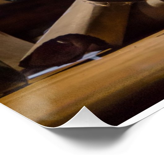 Halloween-Poster, pick Dein Gift Poster (Ecke)