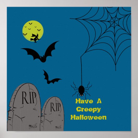 Halloween-Poster Poster (Vorne)