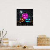 Halloween-Poster Poster (Küche)
