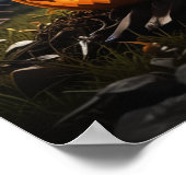 Halloween-Poster Poster (Ecke)