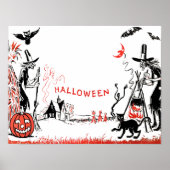 Halloween-Poster Poster (Vorne)