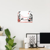 Halloween-Poster Poster (Heimbüro)