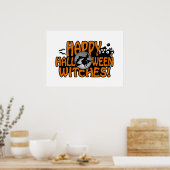 Halloween-Poster Poster (Küche)