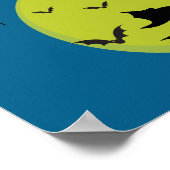 Halloween-Poster Poster (Ecke)