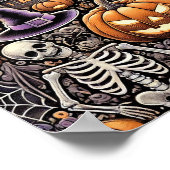 Halloween-Poster Poster (Ecke)
