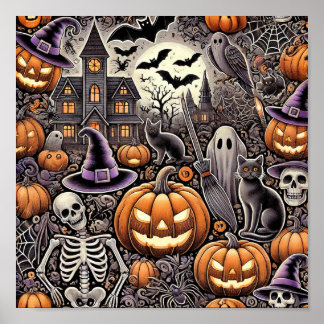 Halloween-Poster Poster