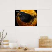 Halloween Poster-Raven Poster (Küche)