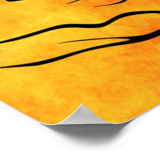 Halloween Poster-Raven Poster (Ecke)