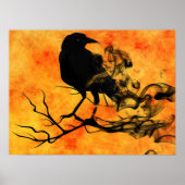 Halloween Poster-Raven Poster (Vorne)