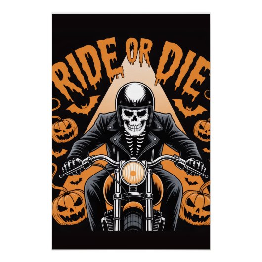 Halloween Poster - Spooky, Fun & Festivals Kunst (Vorderseite)