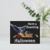 Halloween Postkarte (Stehend Vorderseite)