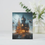 Halloween Postkarte (Stehend Vorderseite)