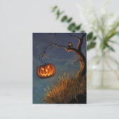 Halloween Postkarte (Stehend Vorderseite)