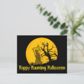 Halloween Postkarte (Stehend Vorderseite)