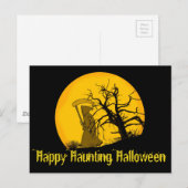Halloween Postkarte (Vorne/Hinten)