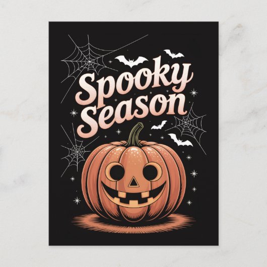 Halloween Postkarte (Vorderseite)
