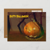 Halloween Postkarte (Vorne/Hinten)