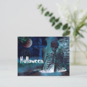 Halloween Postkarte (Stehend Vorderseite)