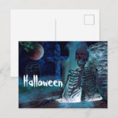 Halloween Postkarte (Vorne/Hinten)