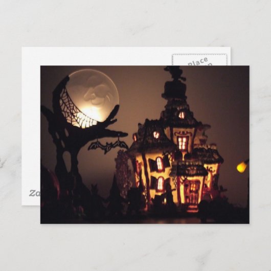 halloween postkarte (Vorne/Hinten)