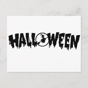 Halloween Postkarte
