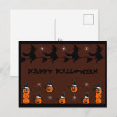 Halloween Postkarte (Vorne/Hinten)