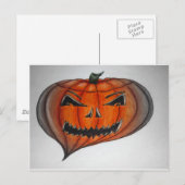 Halloween Postkarte (Vorne/Hinten)