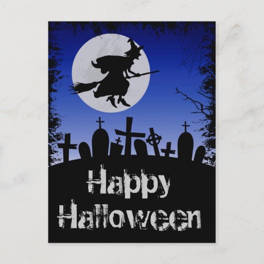 Halloween Postkarte (Vorderseite)