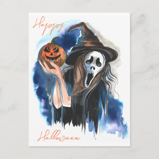 Halloween Postkarte (Vorderseite)