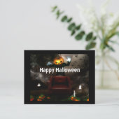 Halloween Postkarte (Stehend Vorderseite)