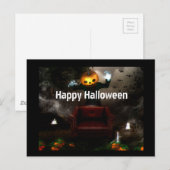 Halloween Postkarte (Vorne/Hinten)