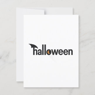 Halloween Postkarte
