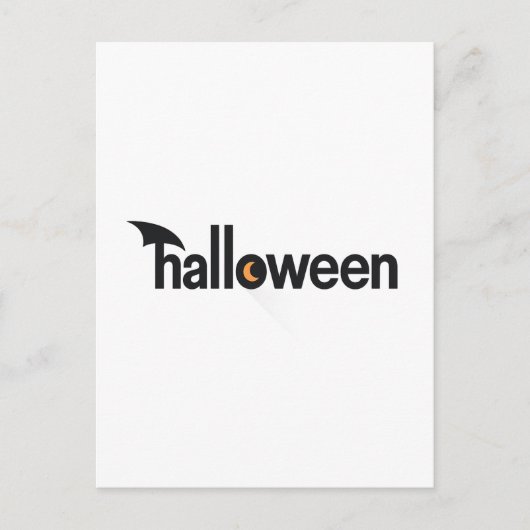 Halloween Postkarte (Vorderseite)