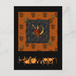 Halloween Postkarte