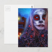 halloween postkarte (Vorne/Hinten)
