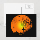 Halloween Postkarte (Vorne/Hinten)