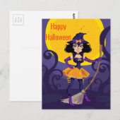 Halloween Postkarte (Vorne/Hinten)