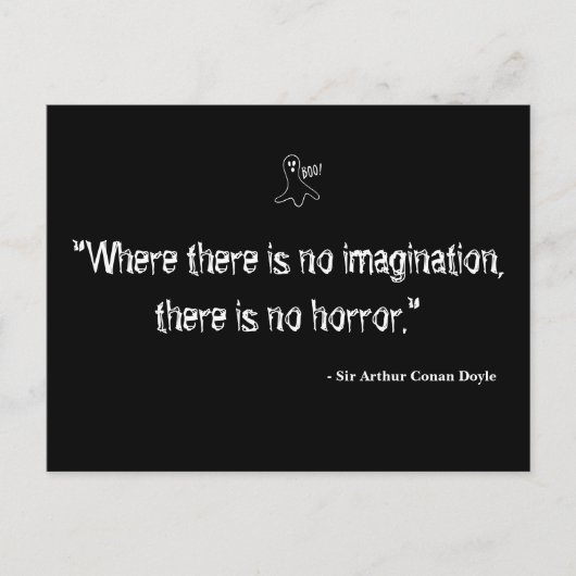 Halloween Postkarte (Vorderseite)