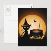 Halloween Postkarte (Vorne/Hinten)