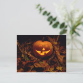 Halloween Postkarte (Stehend Vorderseite)