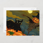Halloween Postkarte (Vorne/Hinten)
