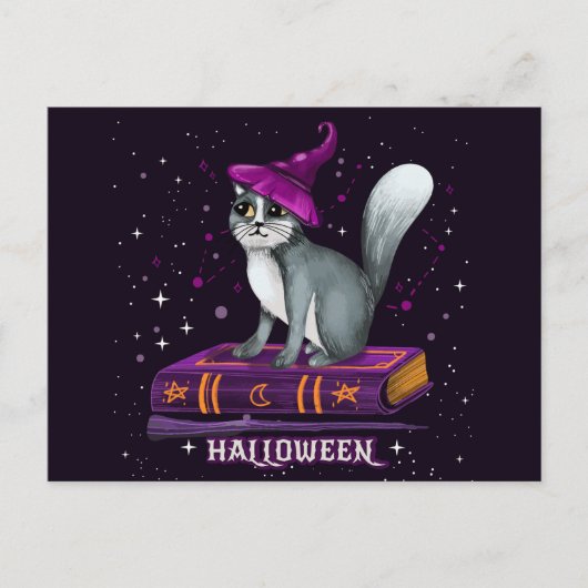 Halloween Postkarte (Vorderseite)