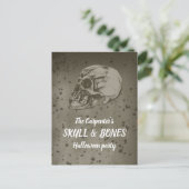 Halloween Postkarte (Stehend Vorderseite)