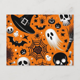 Halloween Postkarte