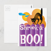 Halloween Postkarte (Vorne/Hinten)
