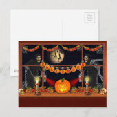 Halloween Postkarte (Vorne/Hinten)