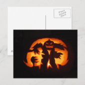 Halloween Postkarte (Vorne/Hinten)