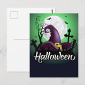 Halloween Postkarte (Vorne/Hinten)
