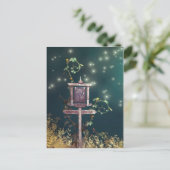 Halloween Postkarte (Stehend Vorderseite)