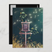 Halloween Postkarte (Vorne/Hinten)